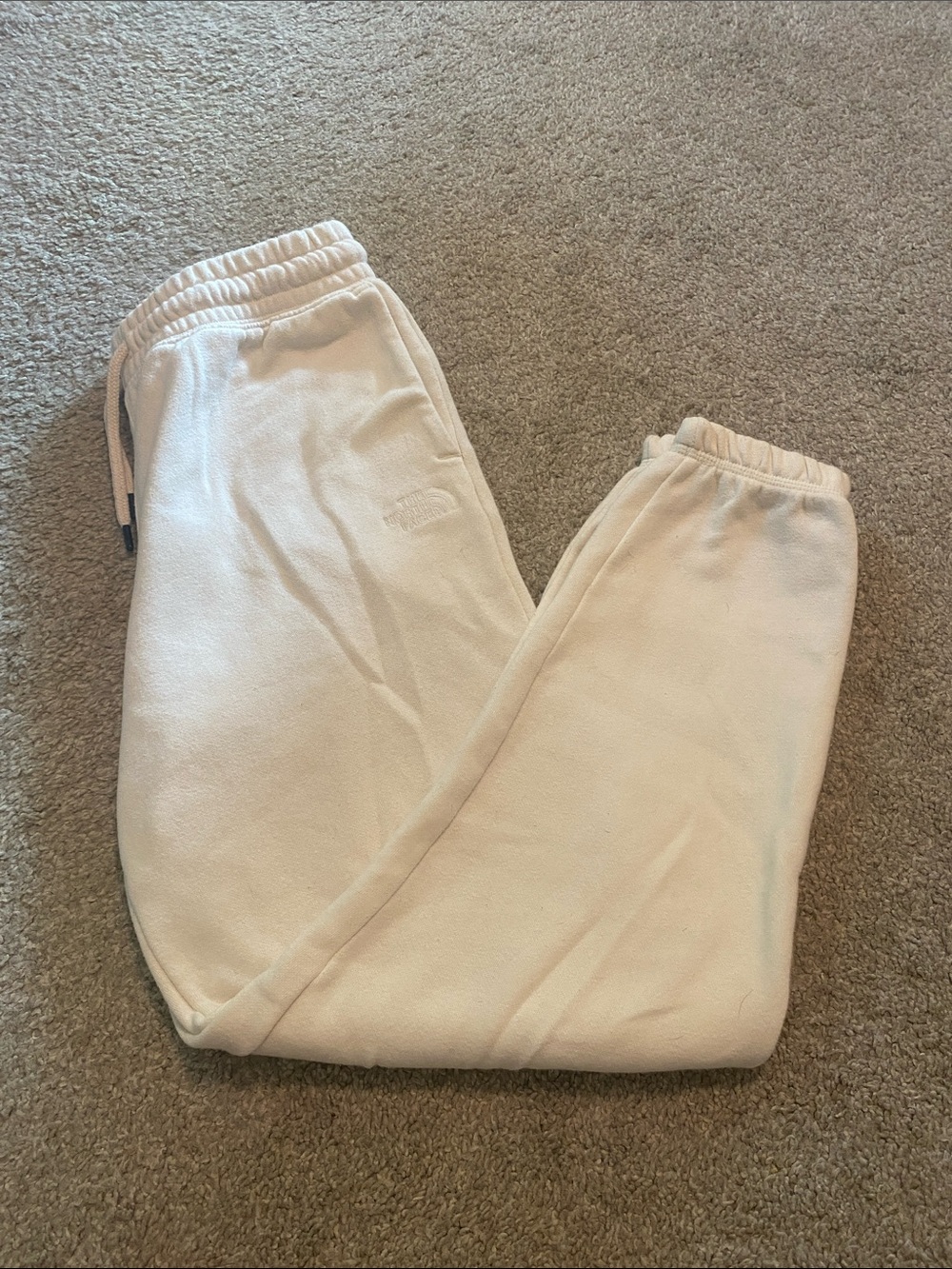The North Face Cream Track Joggers